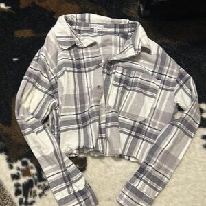 Cropped Flannel